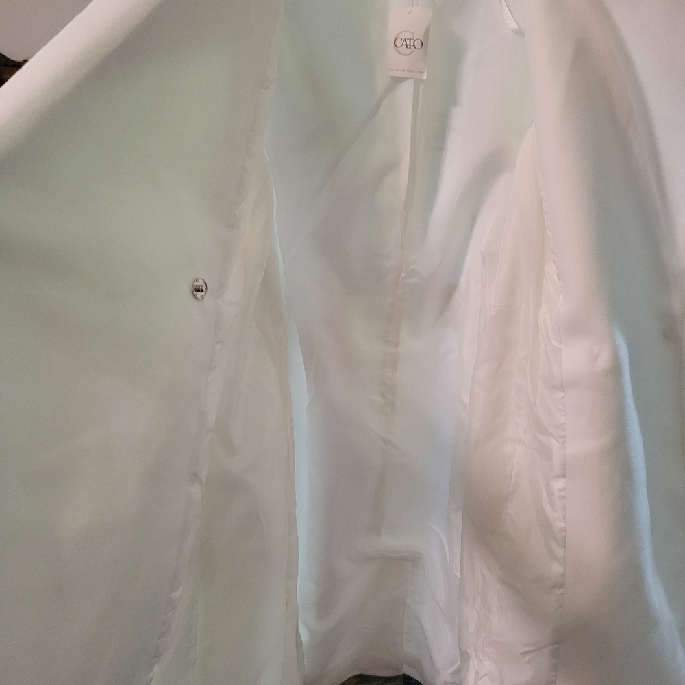Gorgeous Winter White Coat - Picture 5 of 6